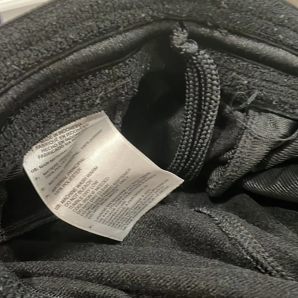 Adidas - Men’s 3-Stripes Black Jogger Pants small